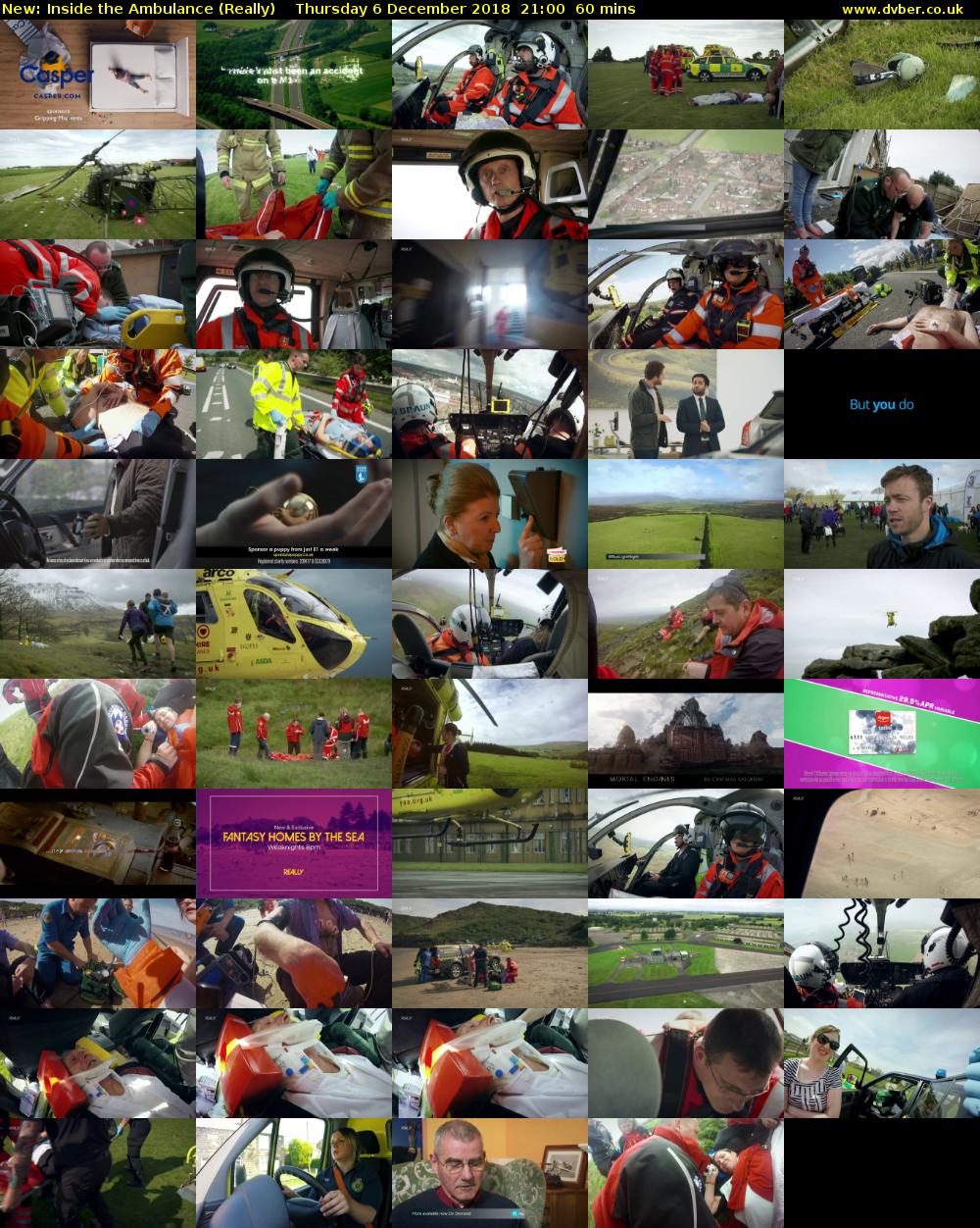 Inside the Ambulance (Really) Thursday 6 December 2018 21:00 - 22:00