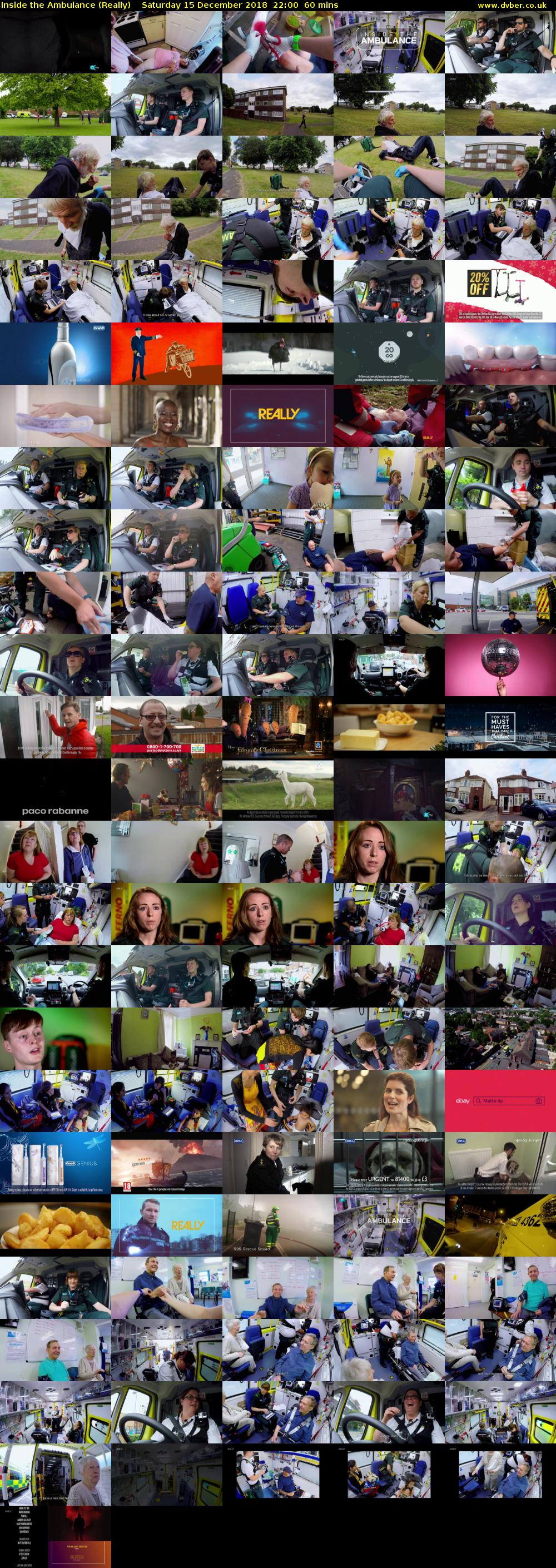 Inside the Ambulance (Really) Saturday 15 December 2018 22:00 - 23:00