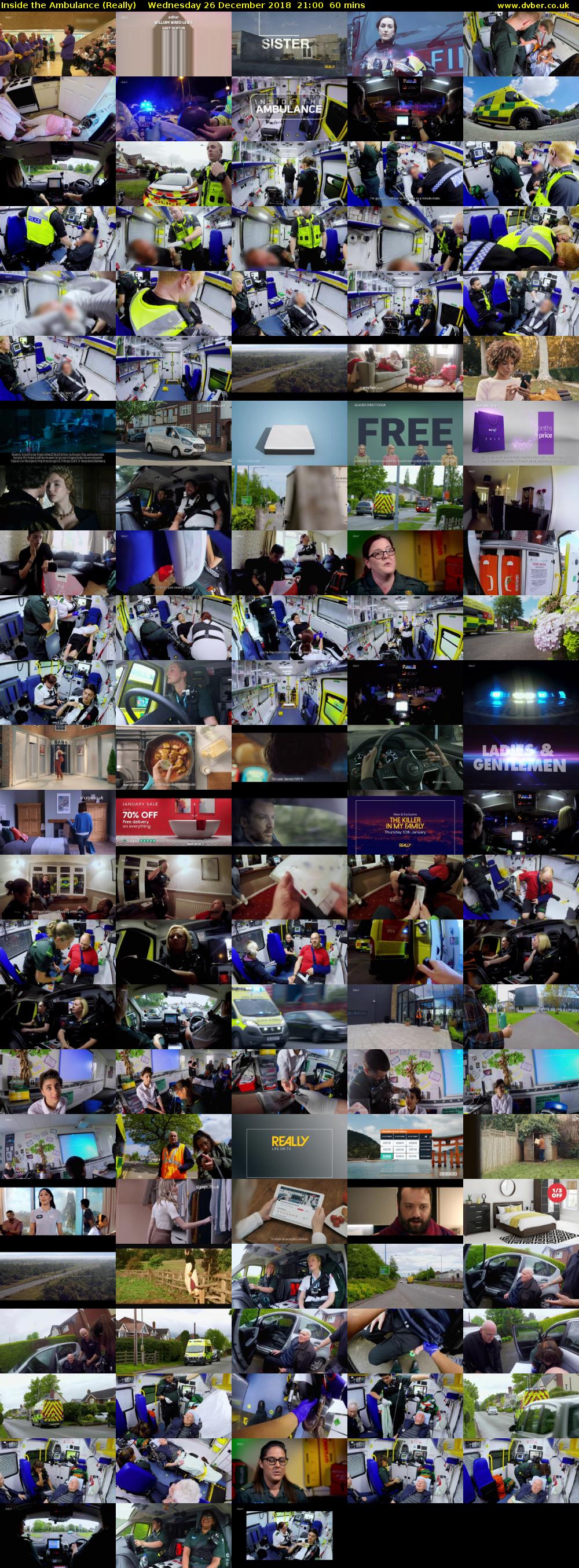 Inside the Ambulance (Really) Wednesday 26 December 2018 21:00 - 22:00