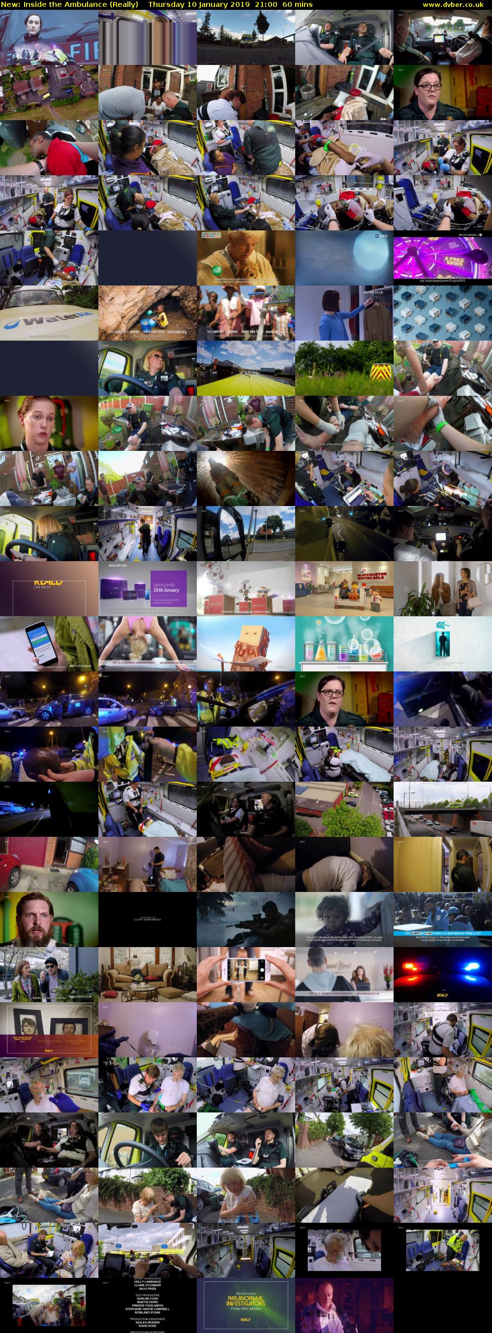 Inside the Ambulance (Really) Thursday 10 January 2019 21:00 - 22:00