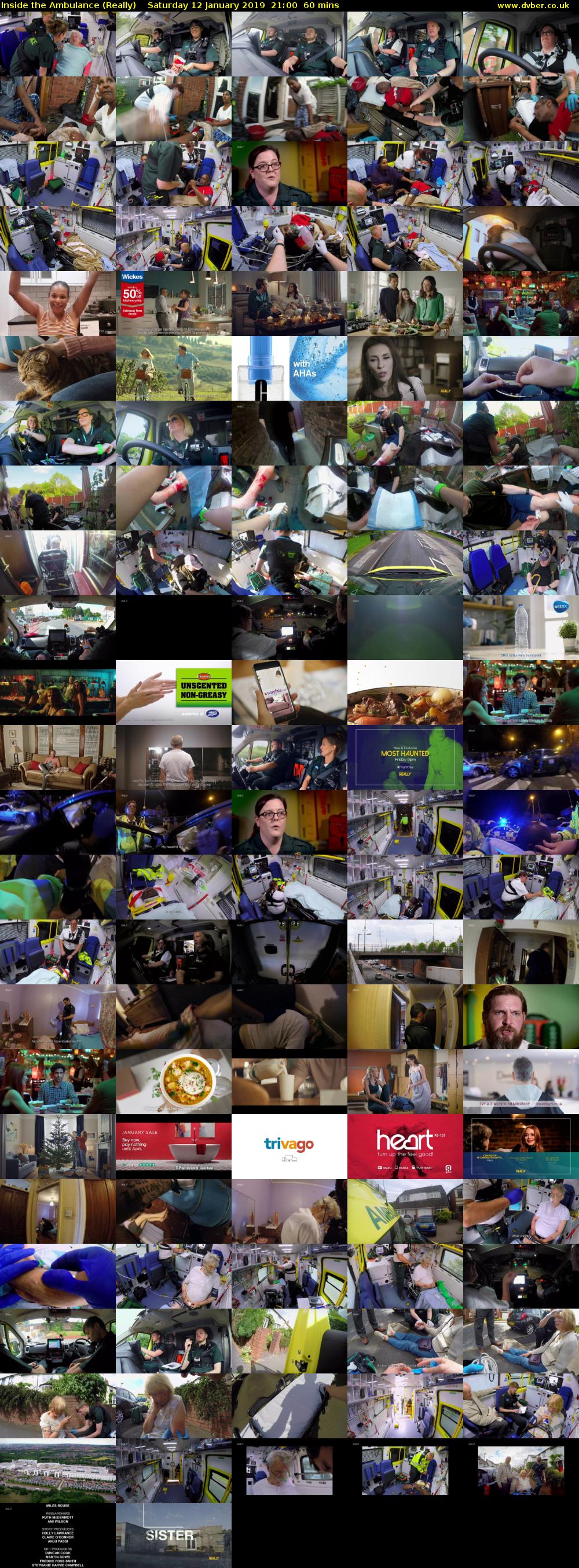 Inside the Ambulance (Really) Saturday 12 January 2019 21:00 - 22:00