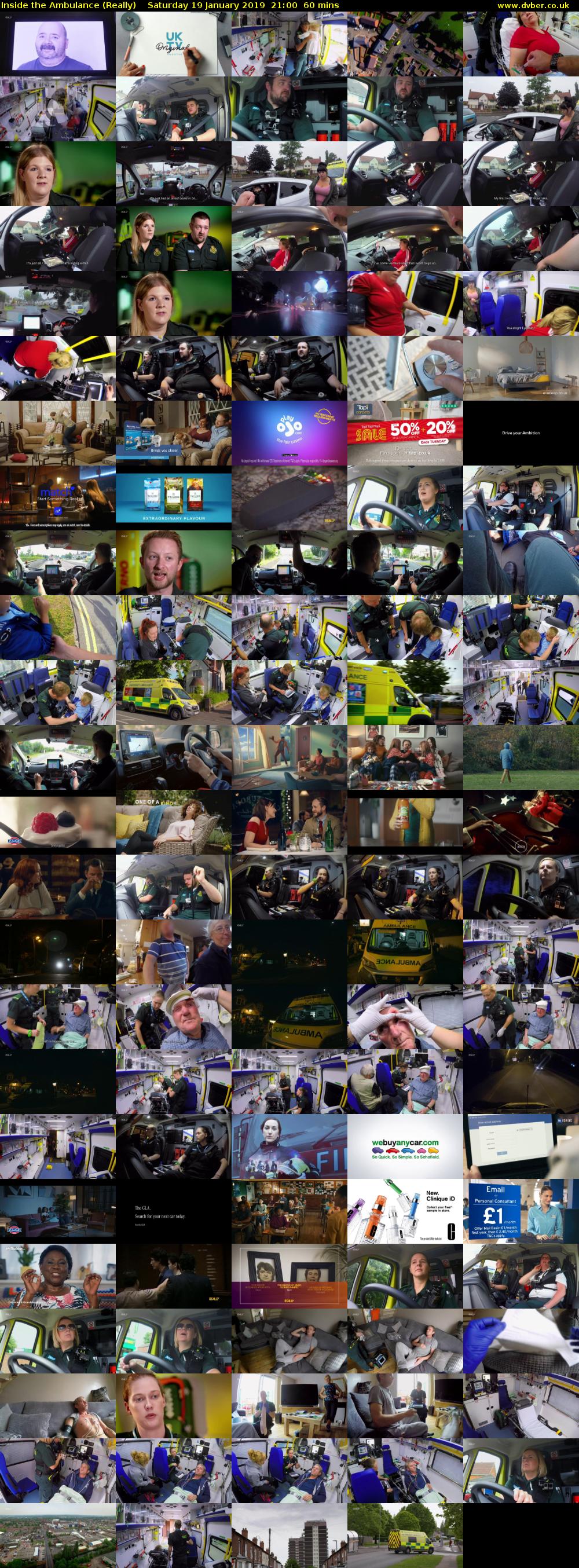 Inside the Ambulance (Really) Saturday 19 January 2019 21:00 - 22:00
