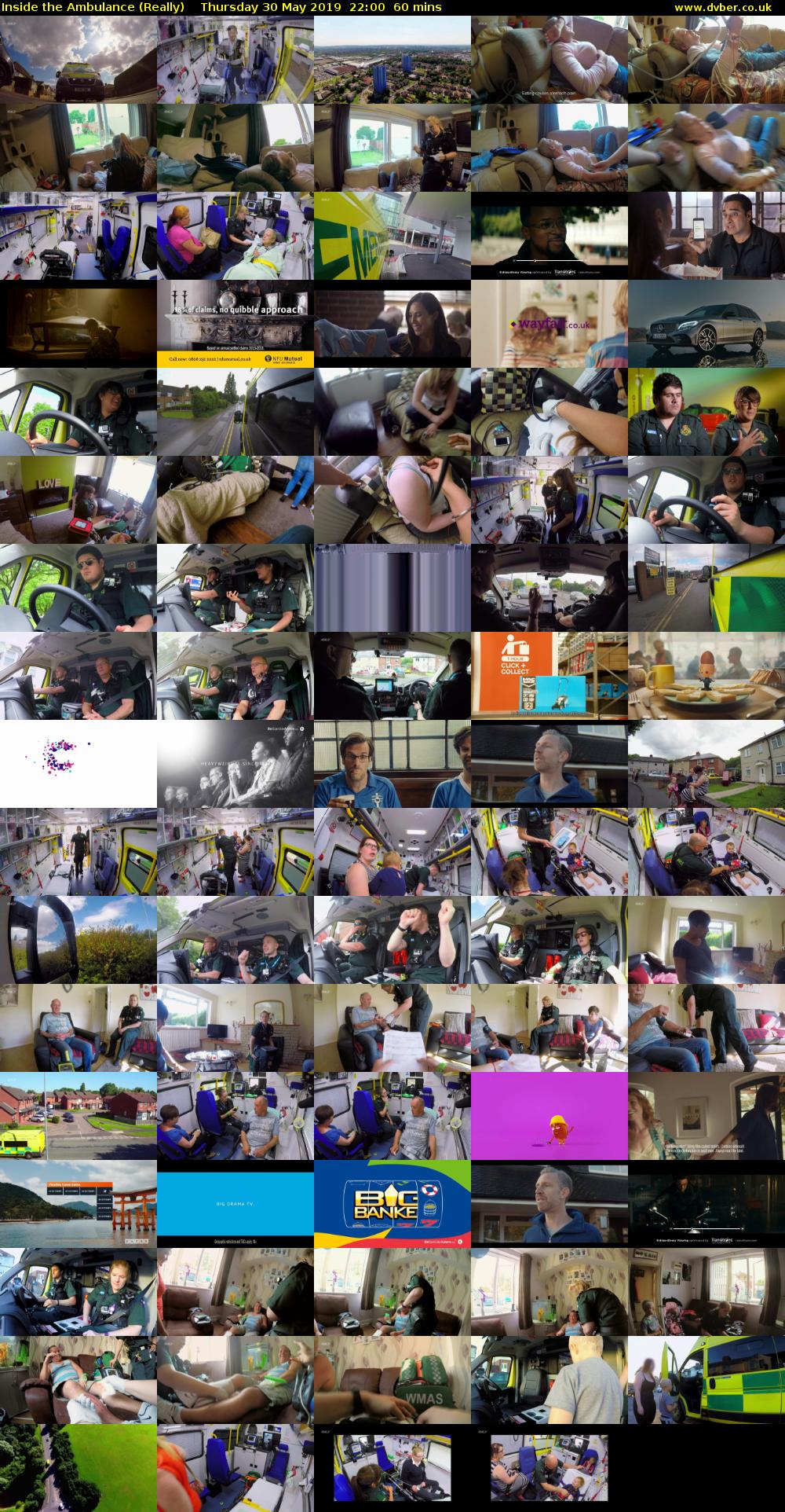 Inside the Ambulance (Really) Thursday 30 May 2019 22:00 - 23:00