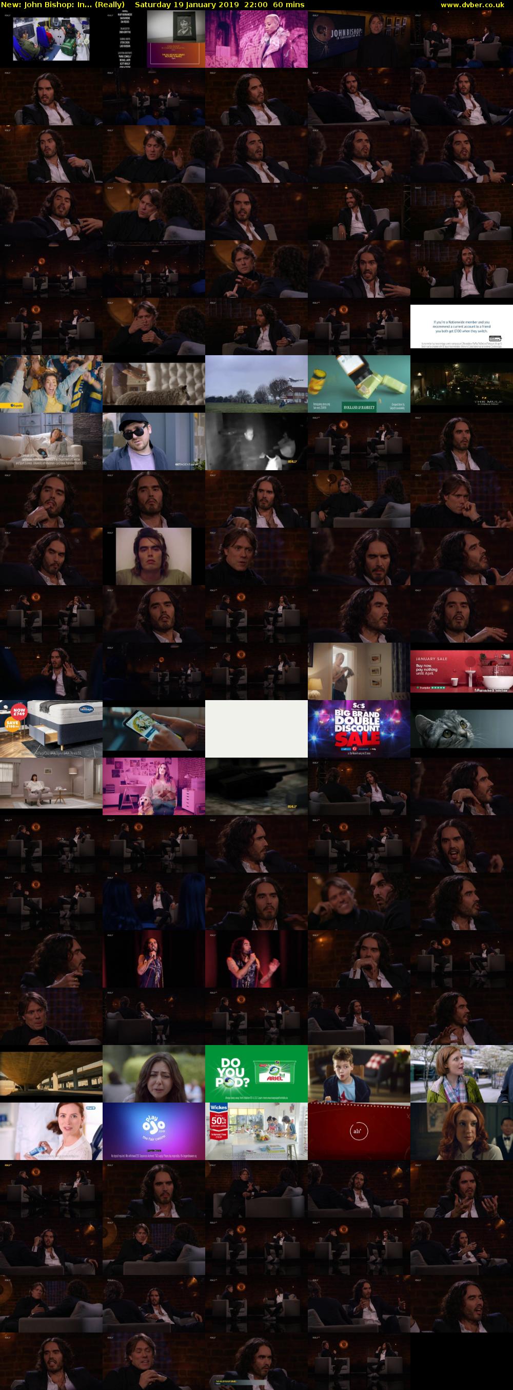 John Bishop: In... (Really) Saturday 19 January 2019 22:00 - 23:00