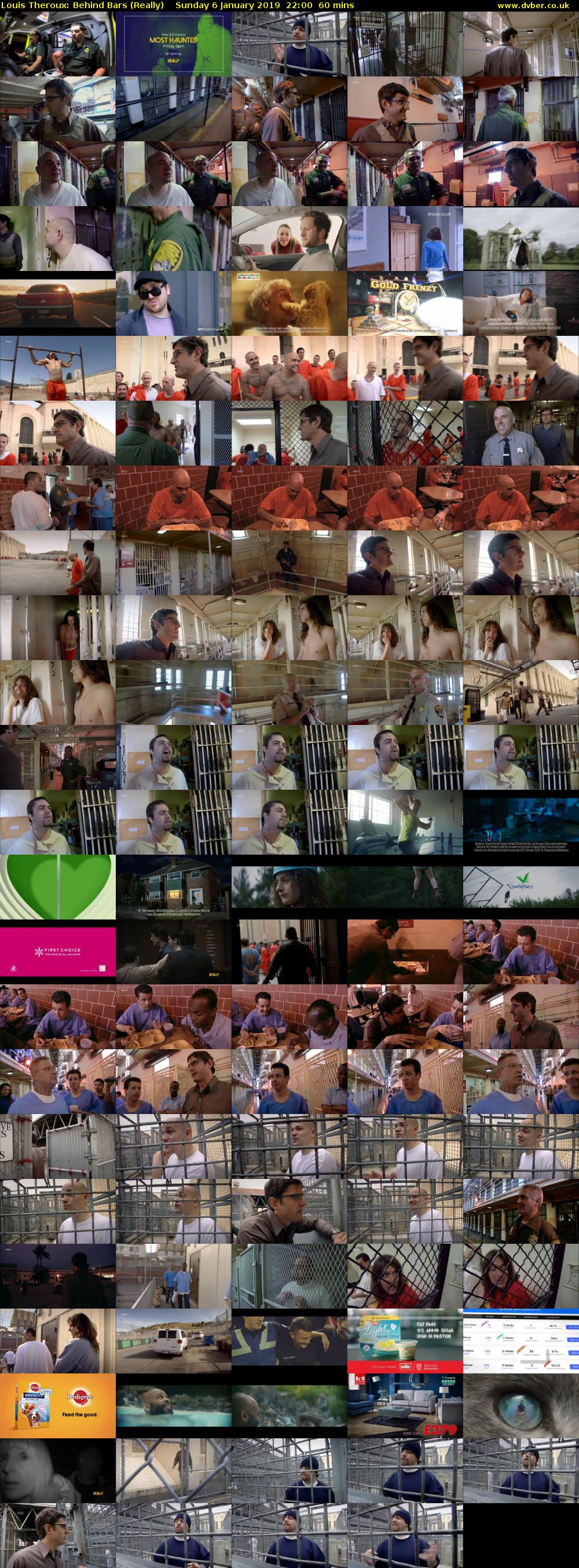 Louis Theroux: Behind Bars (Really) Sunday 6 January 2019 22:00 - 23:00