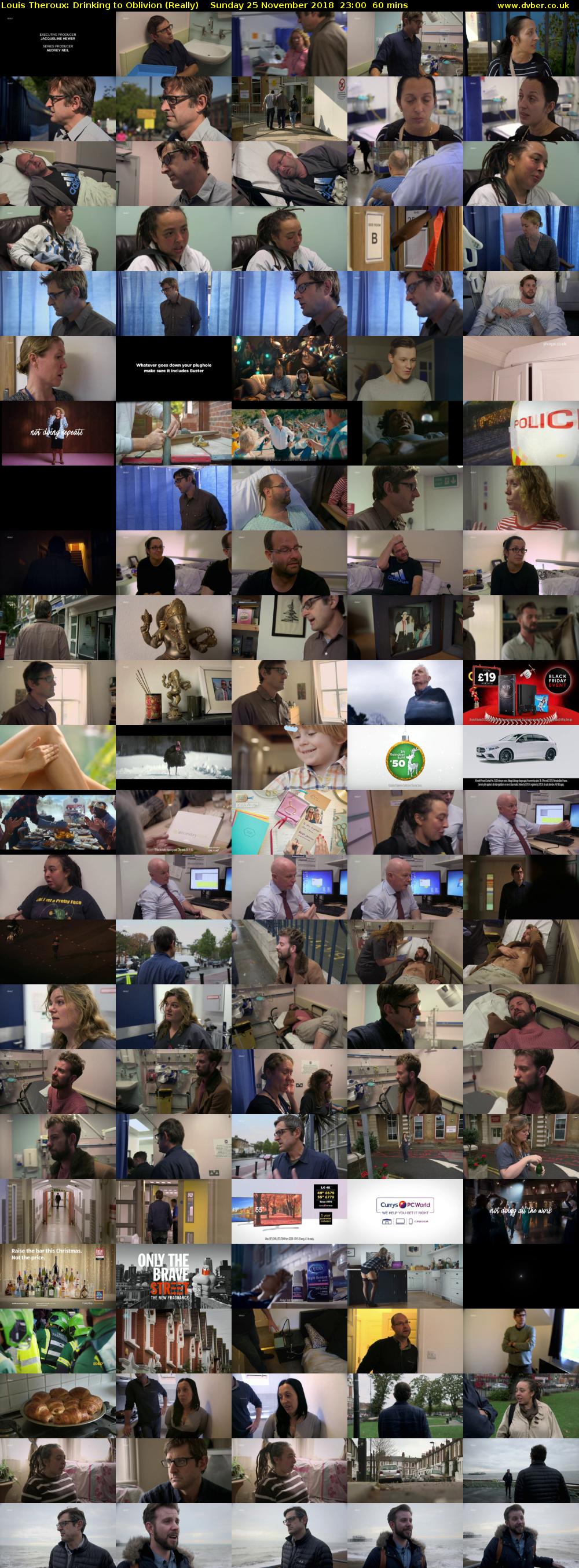 Louis Theroux: Drinking to Oblivion (Really) Sunday 25 November 2018 23:00 - 00:00