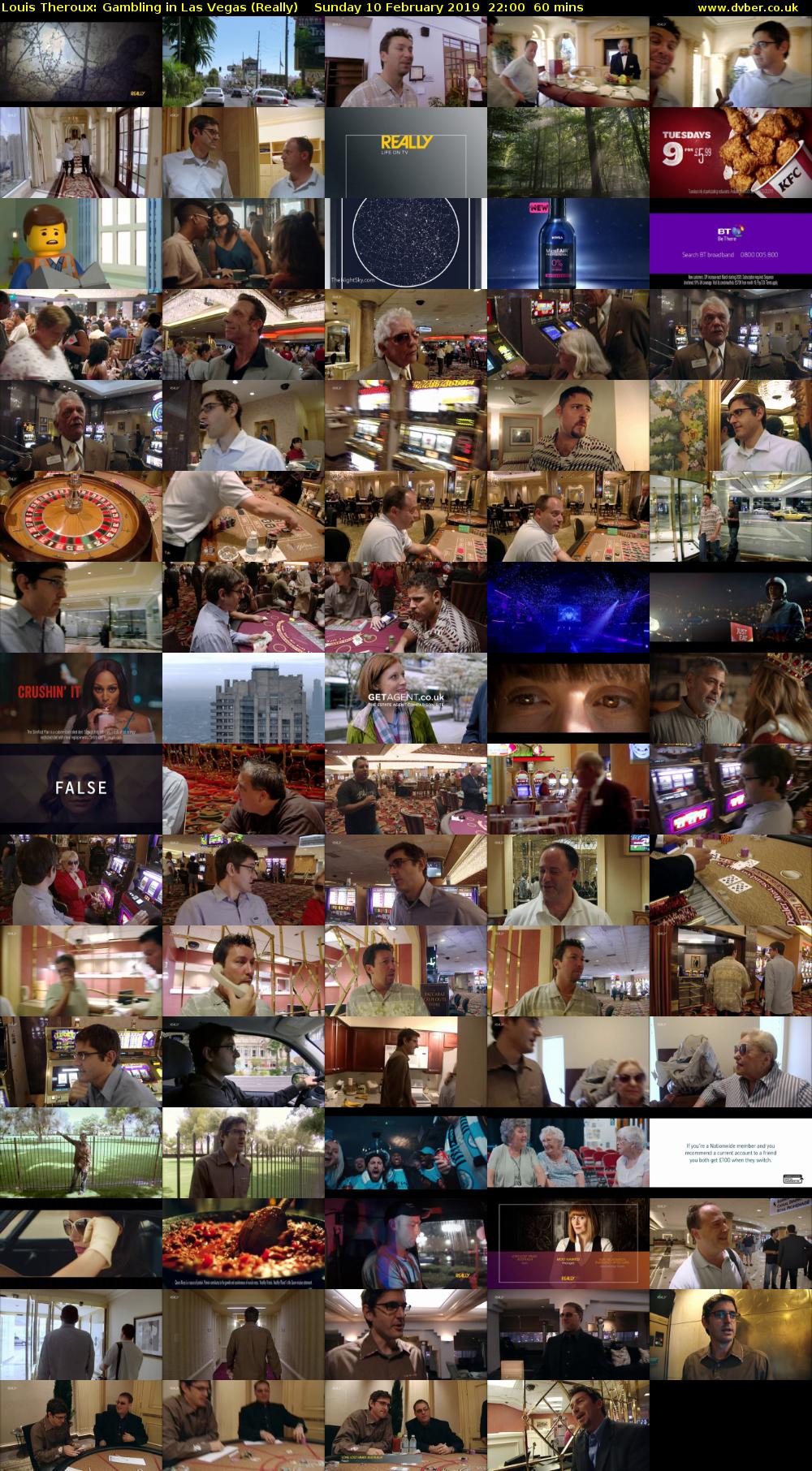 Louis Theroux: Gambling in Las Vegas (Really) Sunday 10 February 2019 22:00 - 23:00