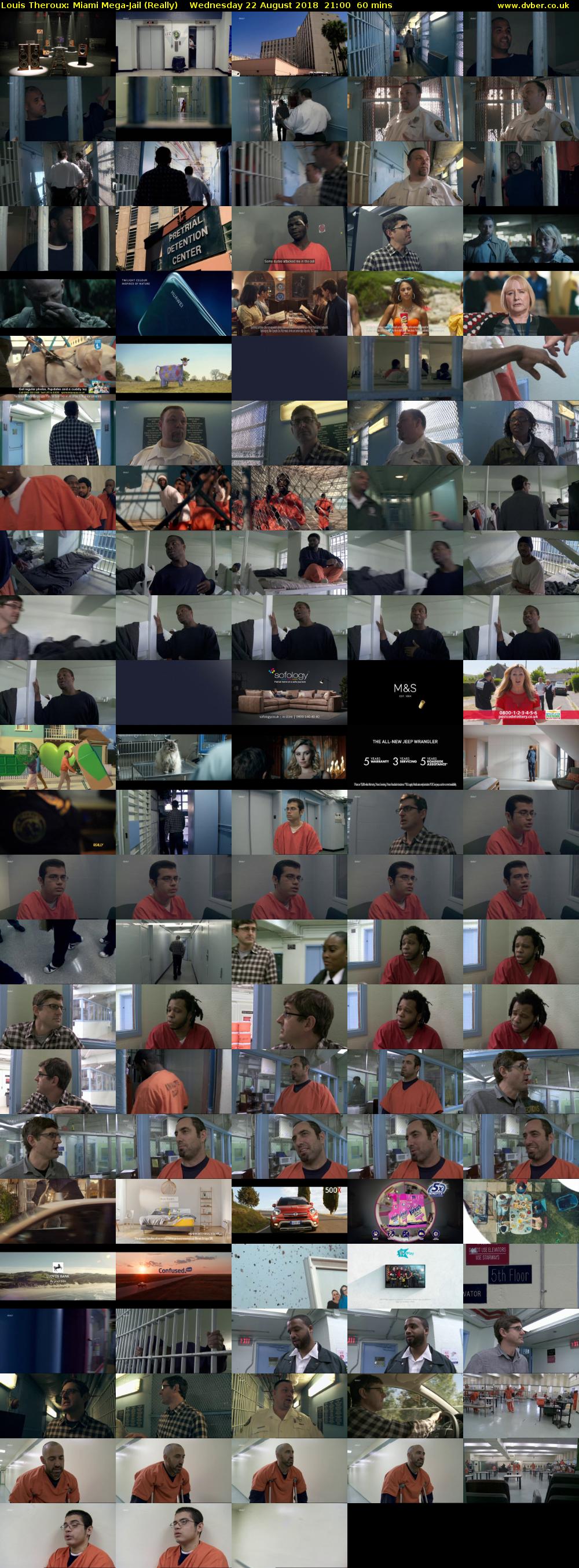 Louis Theroux: Miami Mega-Jail (Really) Wednesday 22 August 2018 21:00 - 22:00