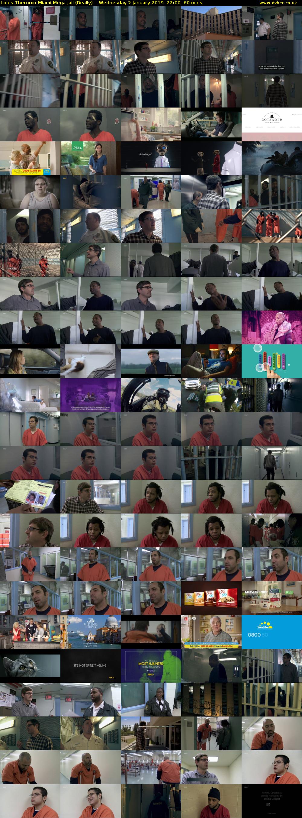 Louis Theroux: Miami Mega-Jail (Really) Wednesday 2 January 2019 22:00 - 23:00