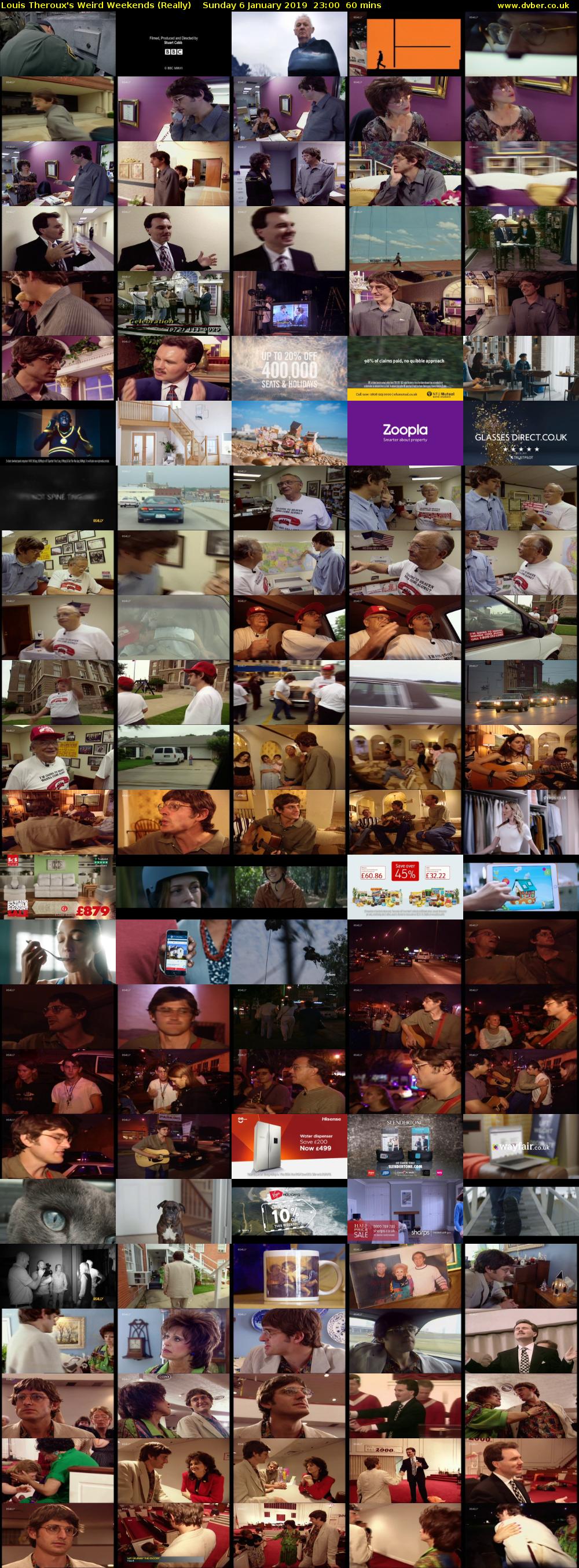 Louis Theroux's Weird Weekends (Really) Sunday 6 January 2019 23:00 - 00:00