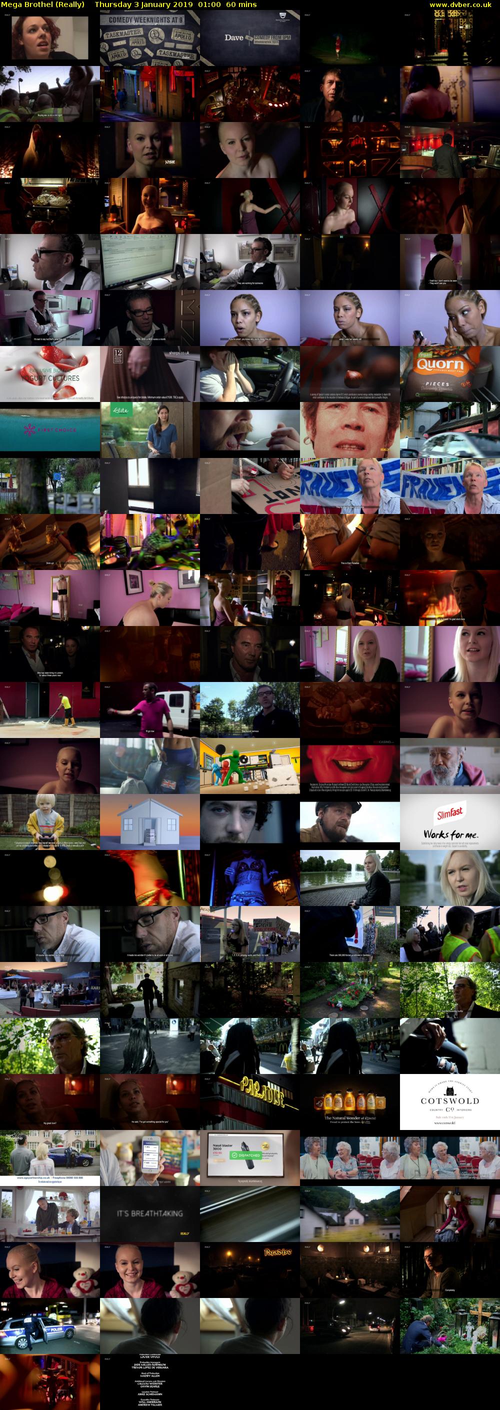 Mega Brothel (Really) Thursday 3 January 2019 01:00 - 02:00