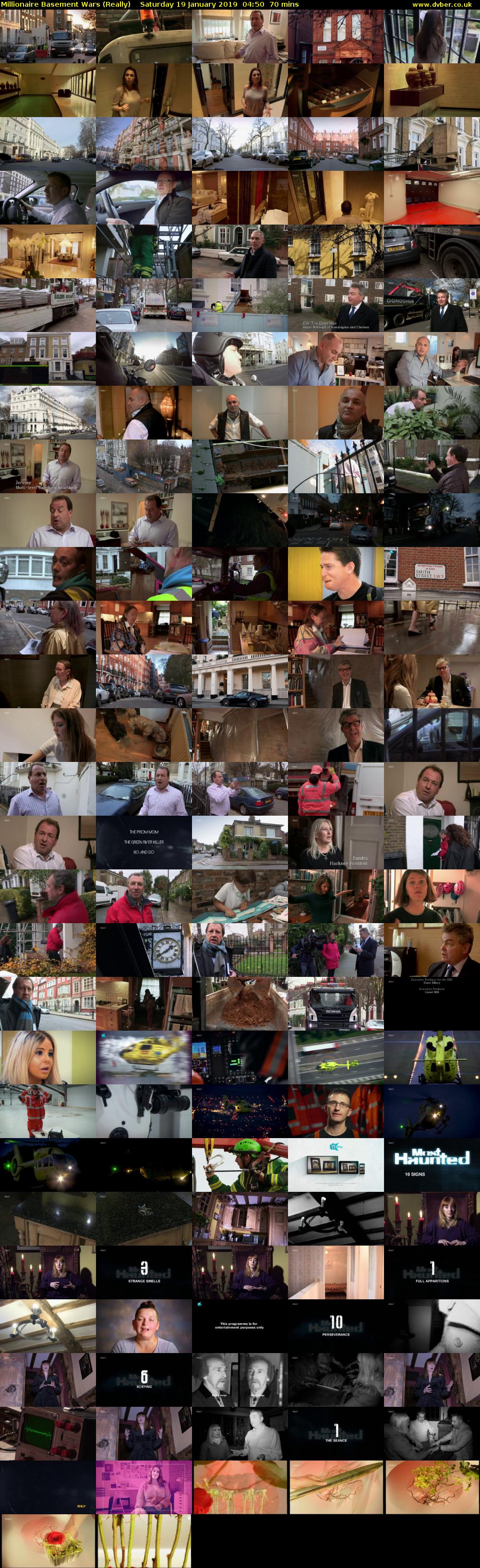 Millionaire Basement Wars (Really) Saturday 19 January 2019 04:50 - 06:00