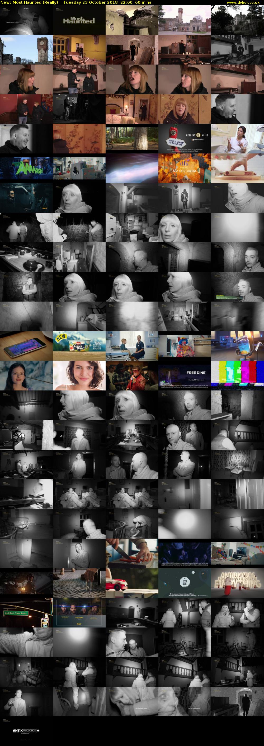 Most Haunted (Really) Tuesday 23 October 2018 22:00 - 23:00