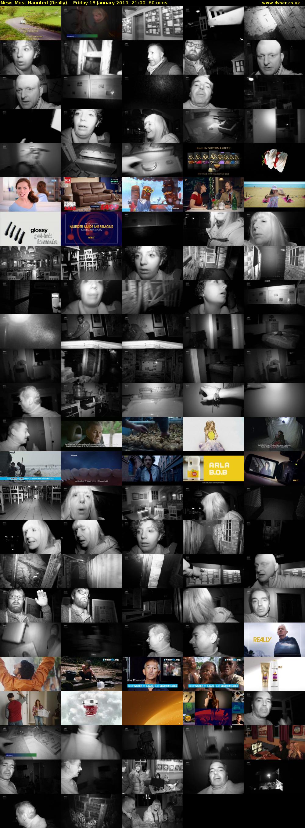 Most Haunted (Really) Friday 18 January 2019 21:00 - 22:00