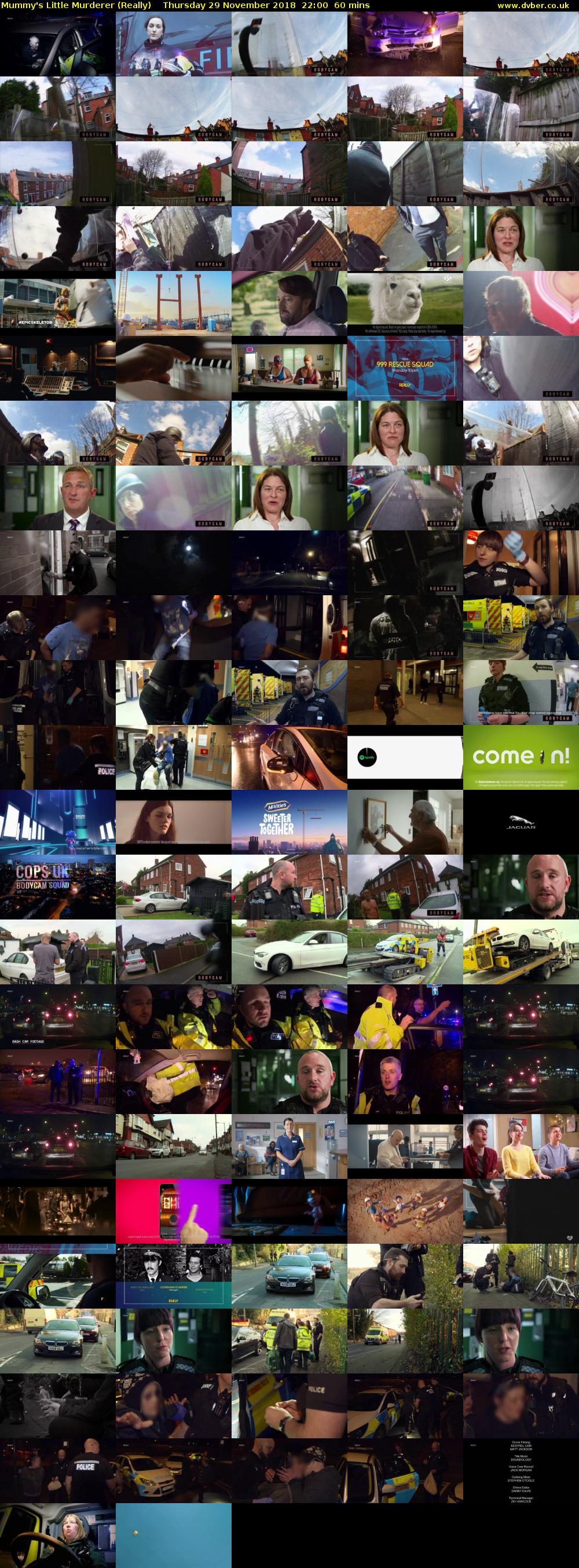 Mummy's Little Murderer (Really) Thursday 29 November 2018 22:00 - 23:00