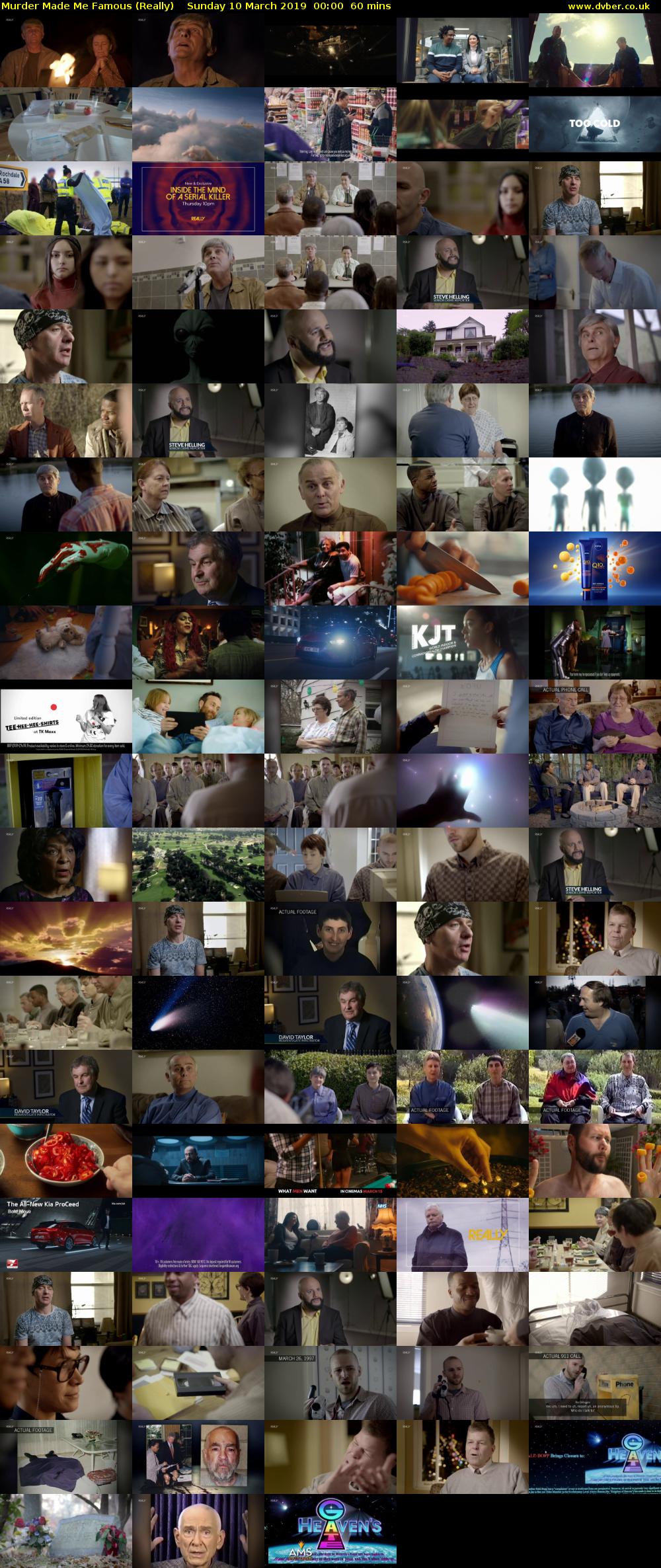 Murder Made Me Famous (Really) Sunday 10 March 2019 00:00 - 01:00