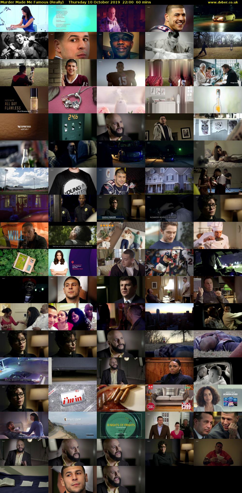 Murder Made Me Famous (Really) Thursday 10 October 2019 22:00 - 23:00