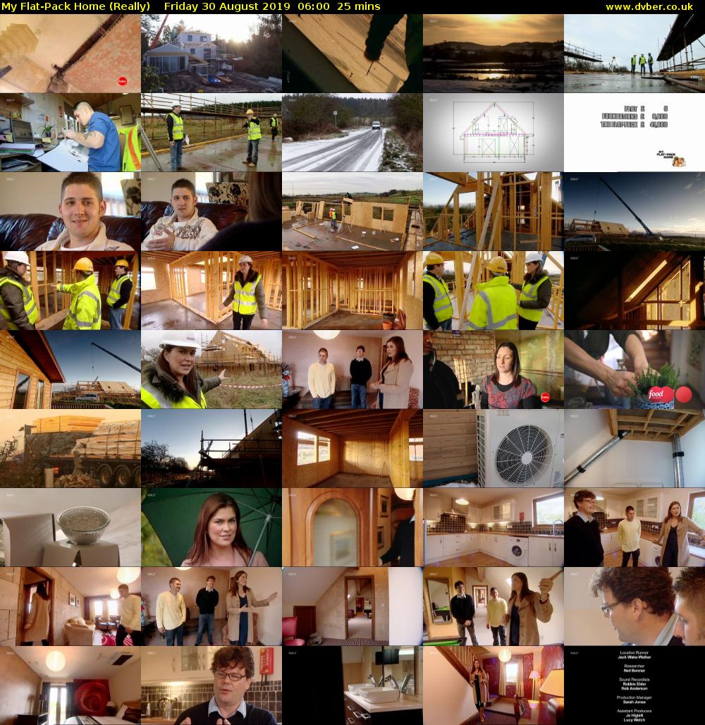 My Flat-Pack Home (Really) Friday 30 August 2019 06:00 - 06:25
