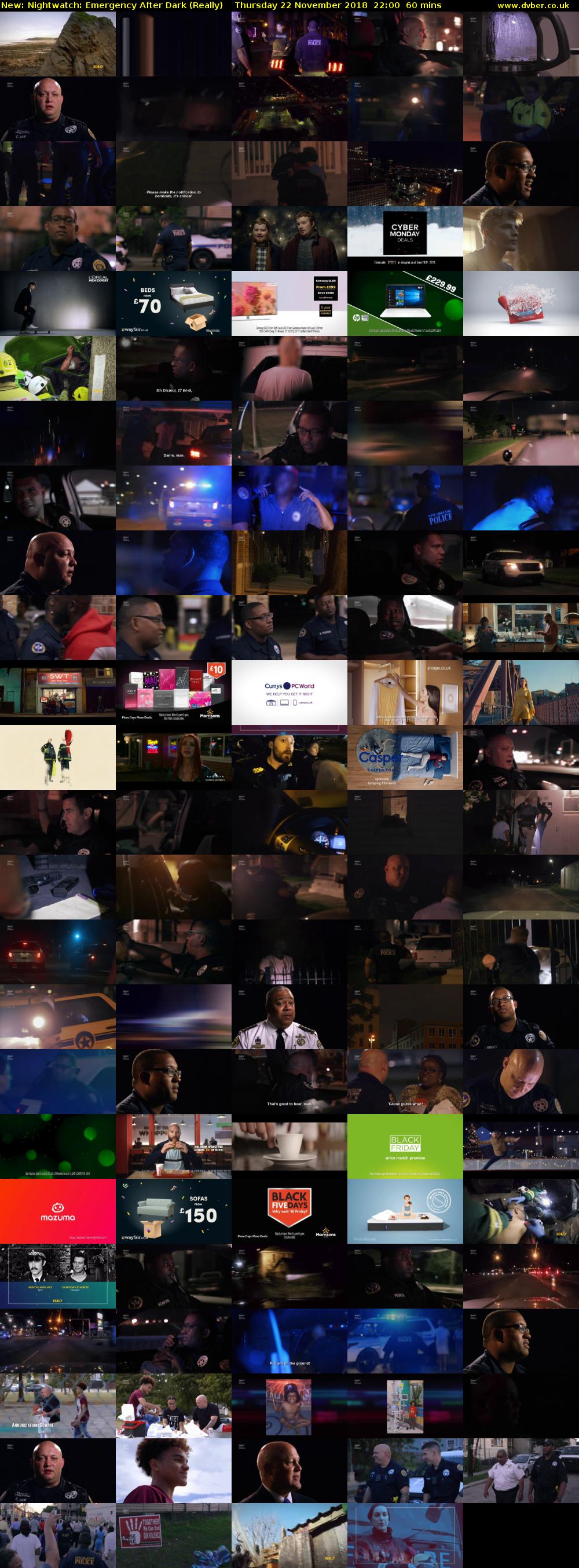 Nightwatch: Emergency After Dark (Really) Thursday 22 November 2018 22:00 - 23:00