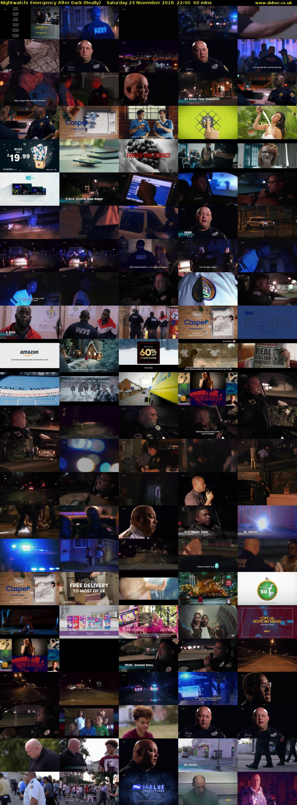 Nightwatch: Emergency After Dark (Really) Saturday 24 November 2018 22:00 - 23:00