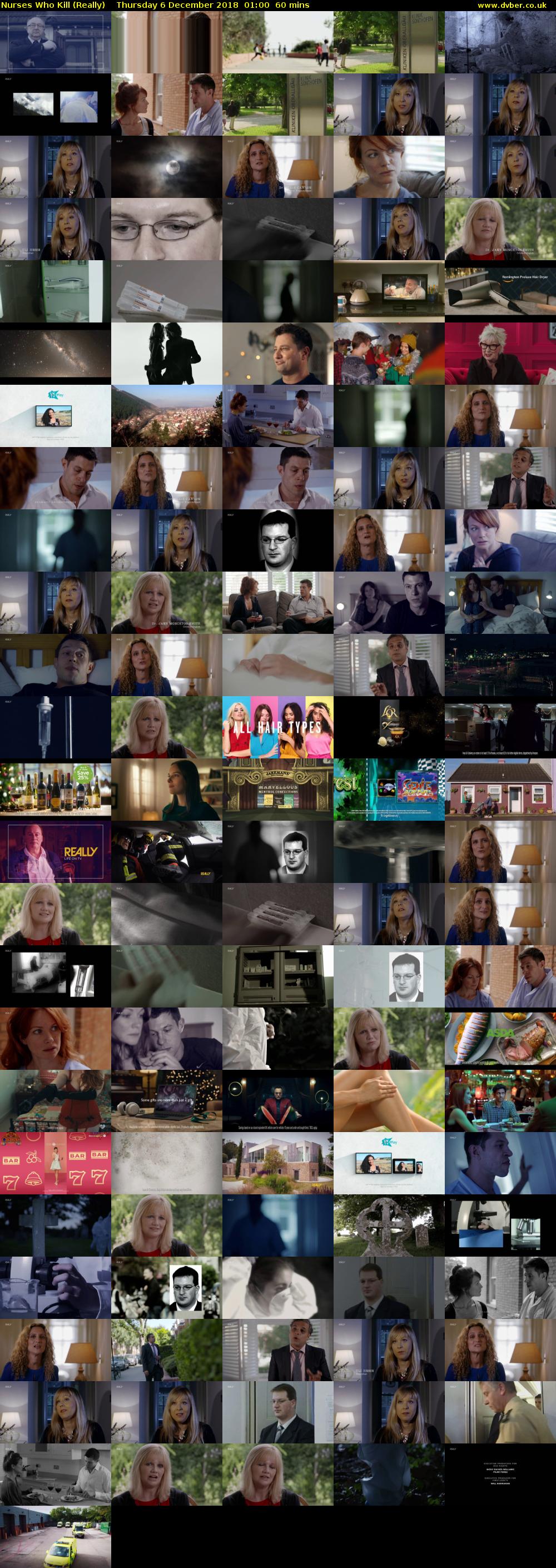 Nurses Who Kill (Really) Thursday 6 December 2018 01:00 - 02:00