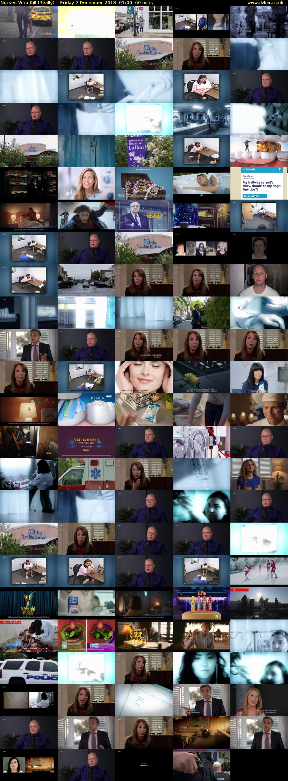 Nurses Who Kill (Really) Friday 7 December 2018 01:00 - 02:00