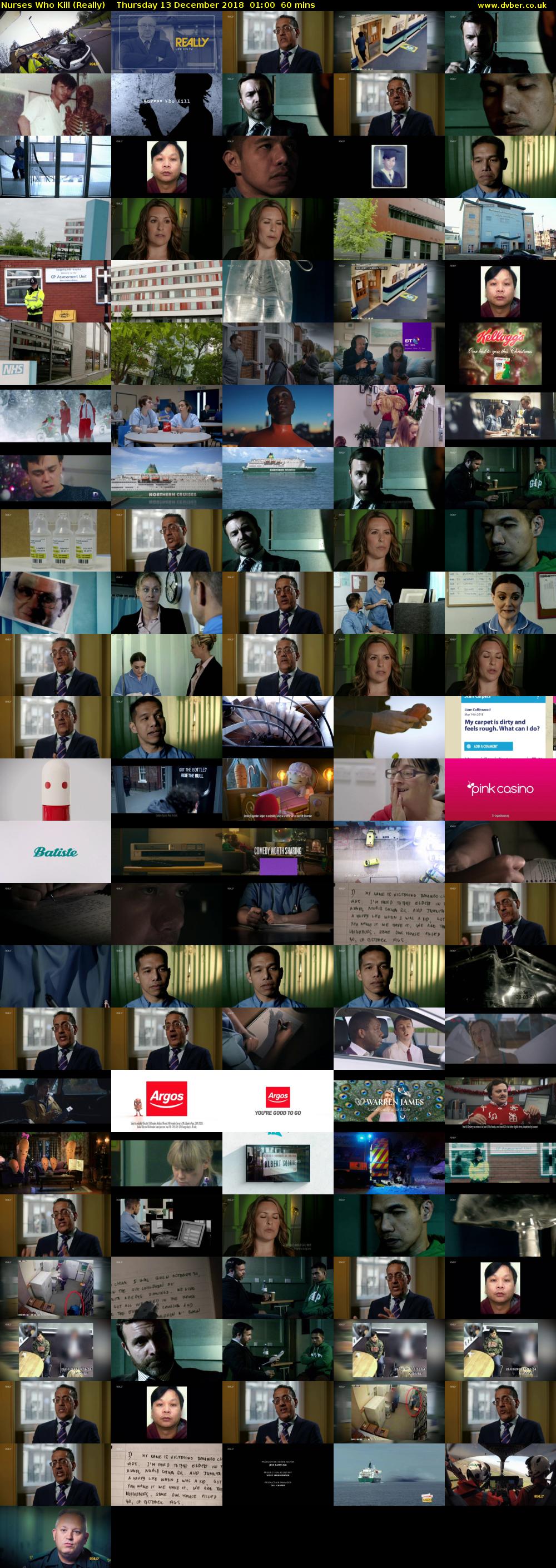 Nurses Who Kill (Really) Thursday 13 December 2018 01:00 - 02:00