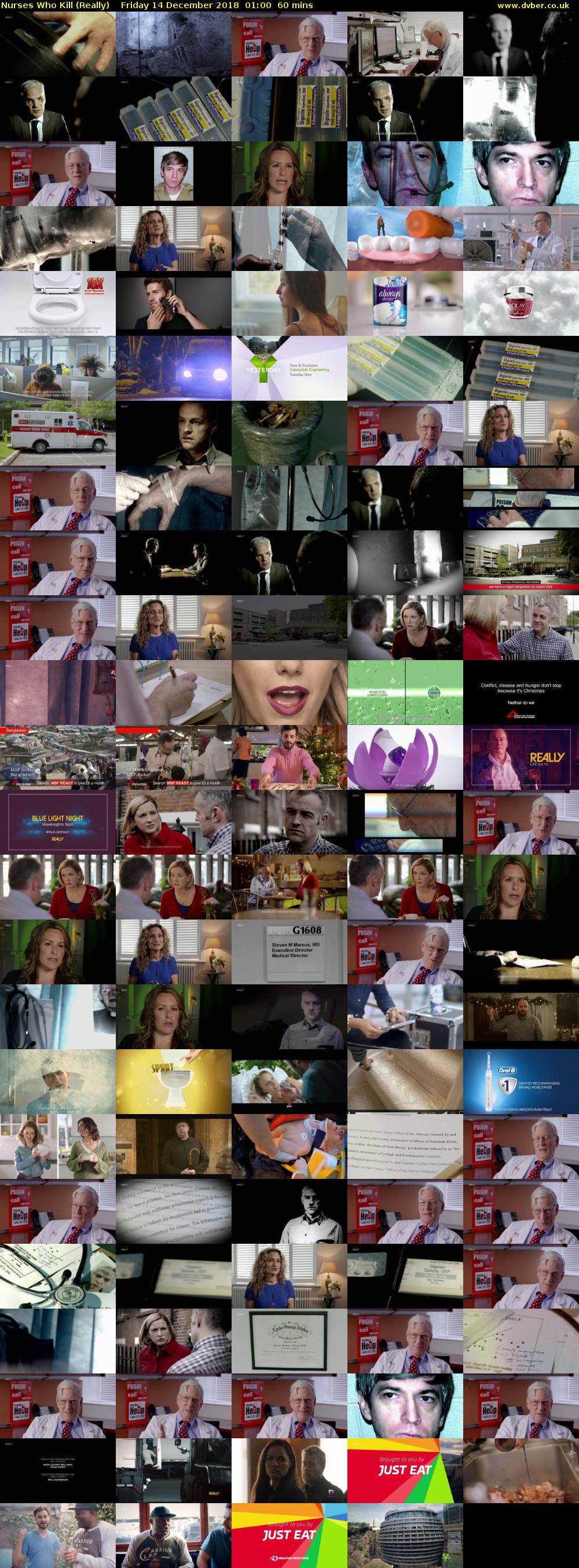 Nurses Who Kill (Really) Friday 14 December 2018 01:00 - 02:00