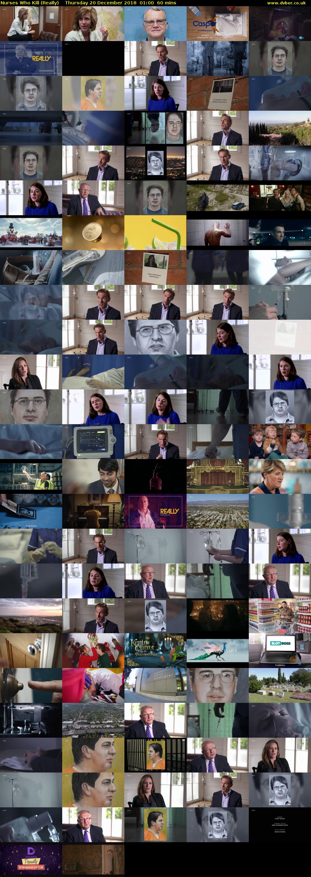 Nurses Who Kill (Really) Thursday 20 December 2018 01:00 - 02:00