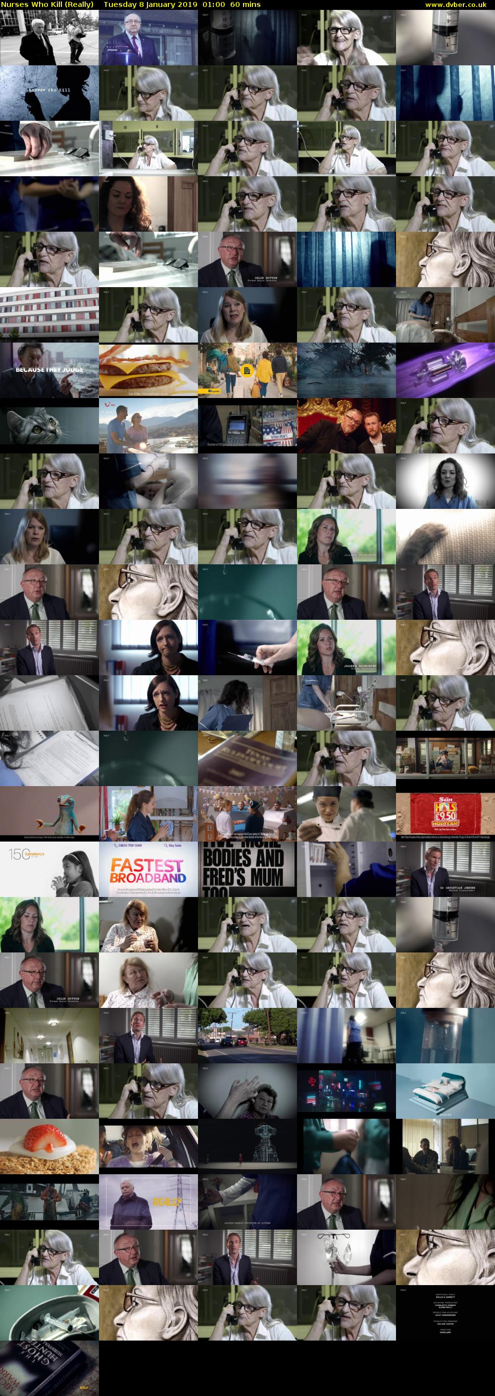 Nurses Who Kill (Really) Tuesday 8 January 2019 01:00 - 02:00