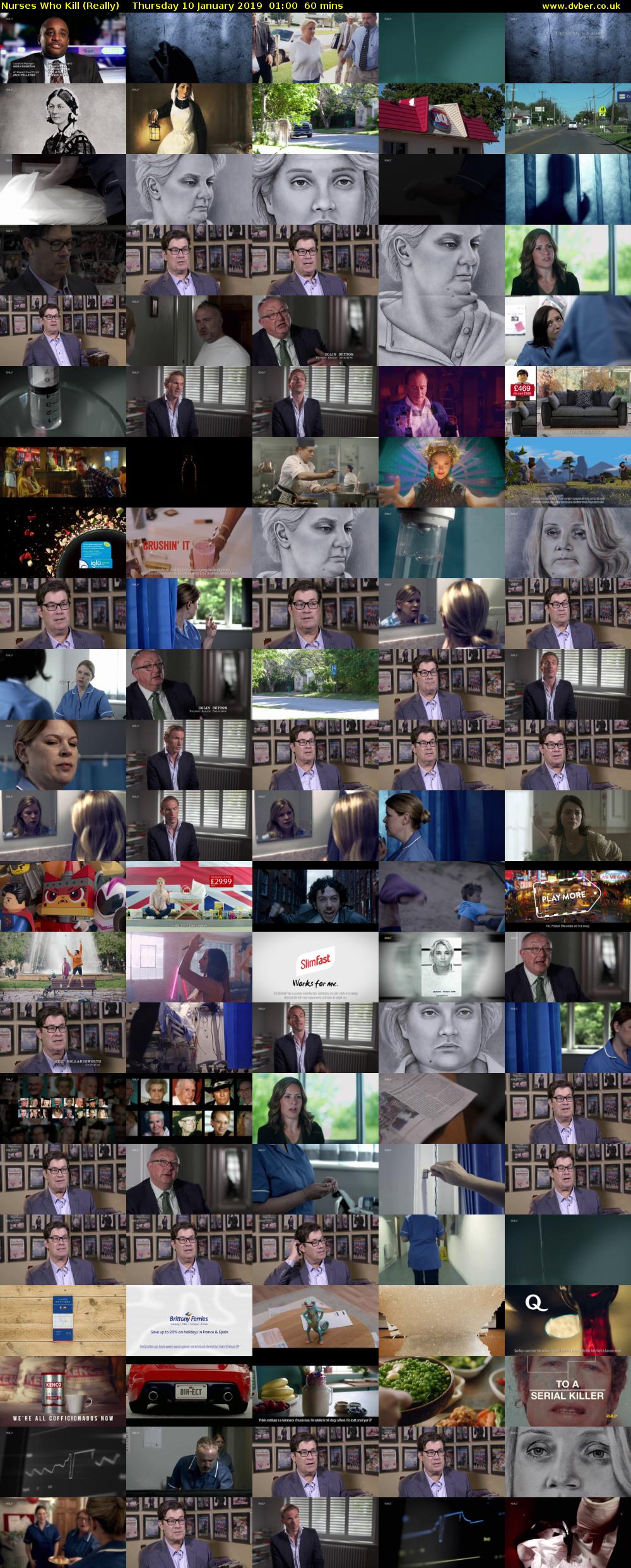 Nurses Who Kill (Really) Thursday 10 January 2019 01:00 - 02:00