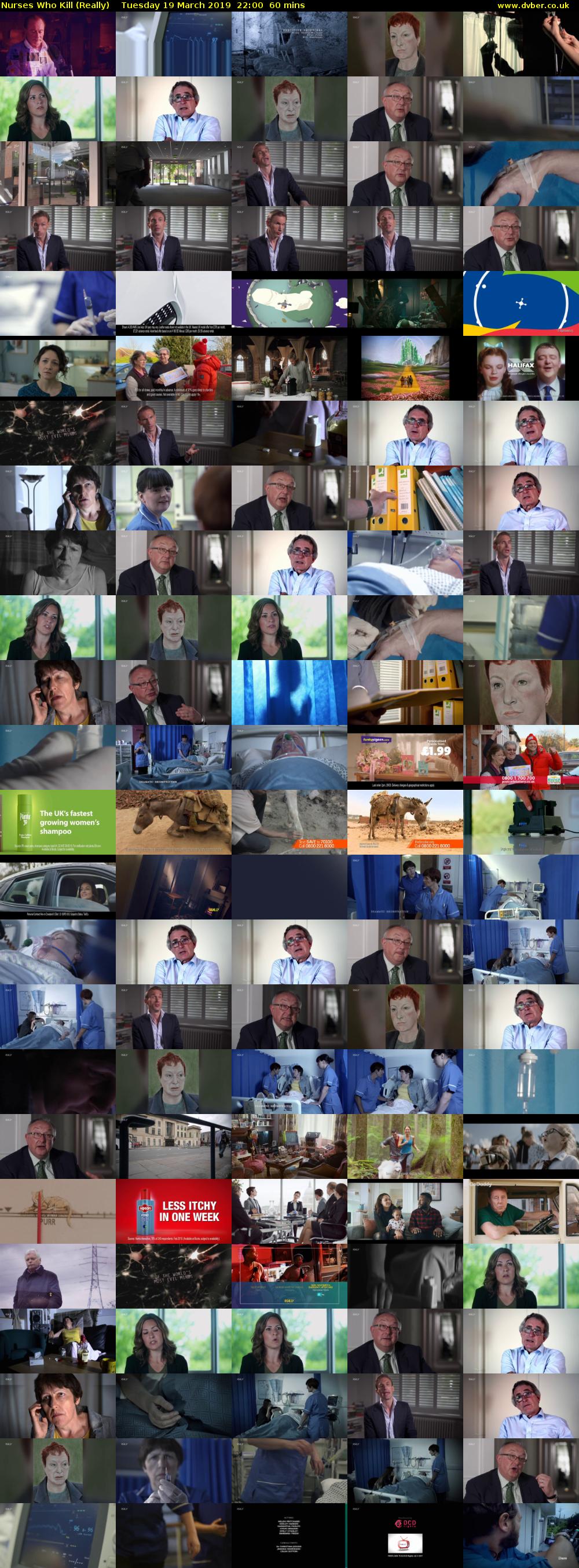 Nurses Who Kill (Really) Tuesday 19 March 2019 22:00 - 23:00