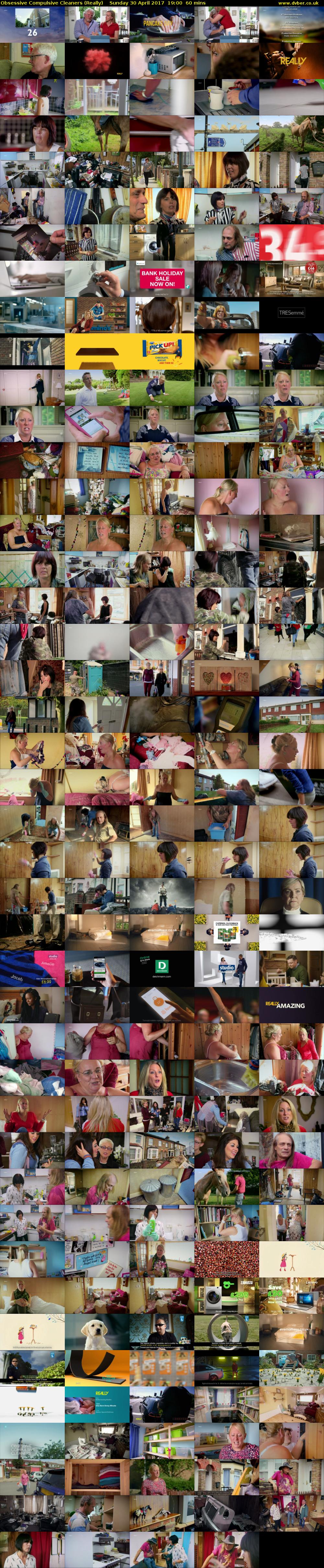 Obsessive Compulsive Cleaners (Really) Sunday 30 April 2017 19:00 - 20:00