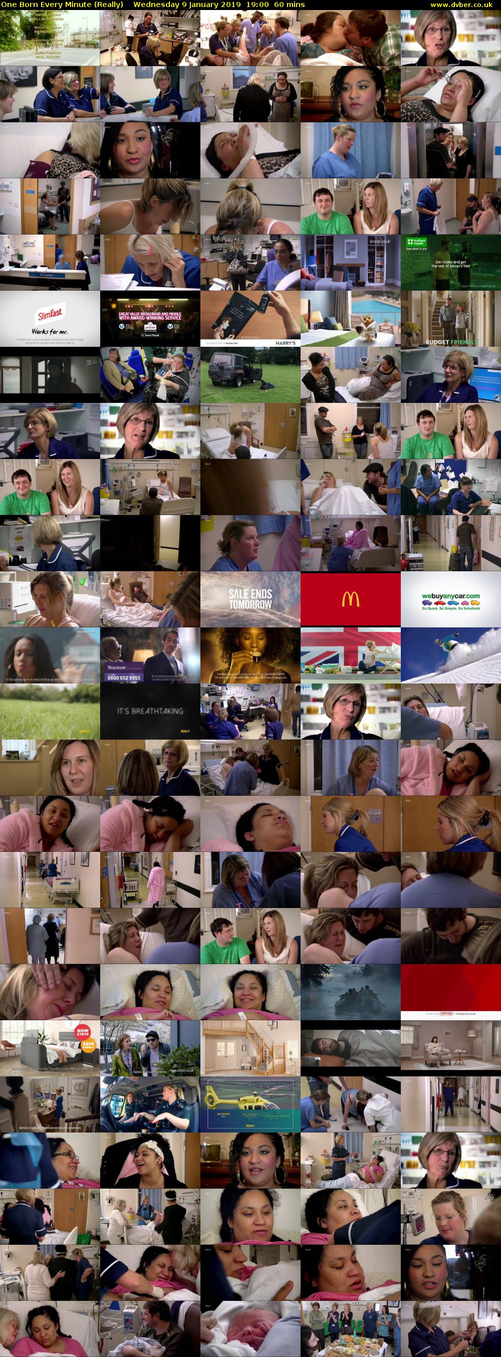 One Born Every Minute (Really) Wednesday 9 January 2019 19:00 - 20:00