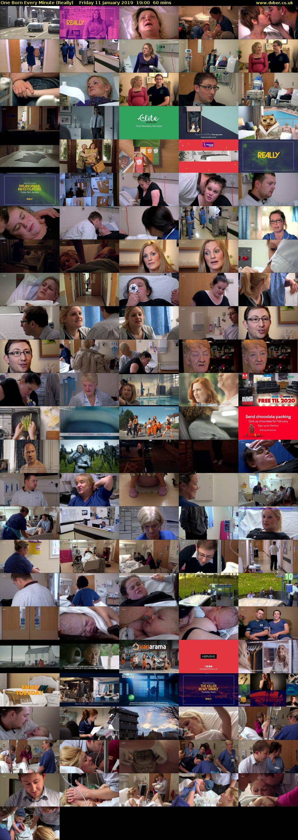 One Born Every Minute (Really) Friday 11 January 2019 19:00 - 20:00