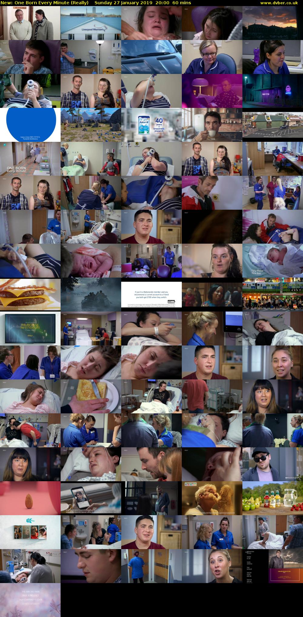 One Born Every Minute (Really) Sunday 27 January 2019 20:00 - 21:00