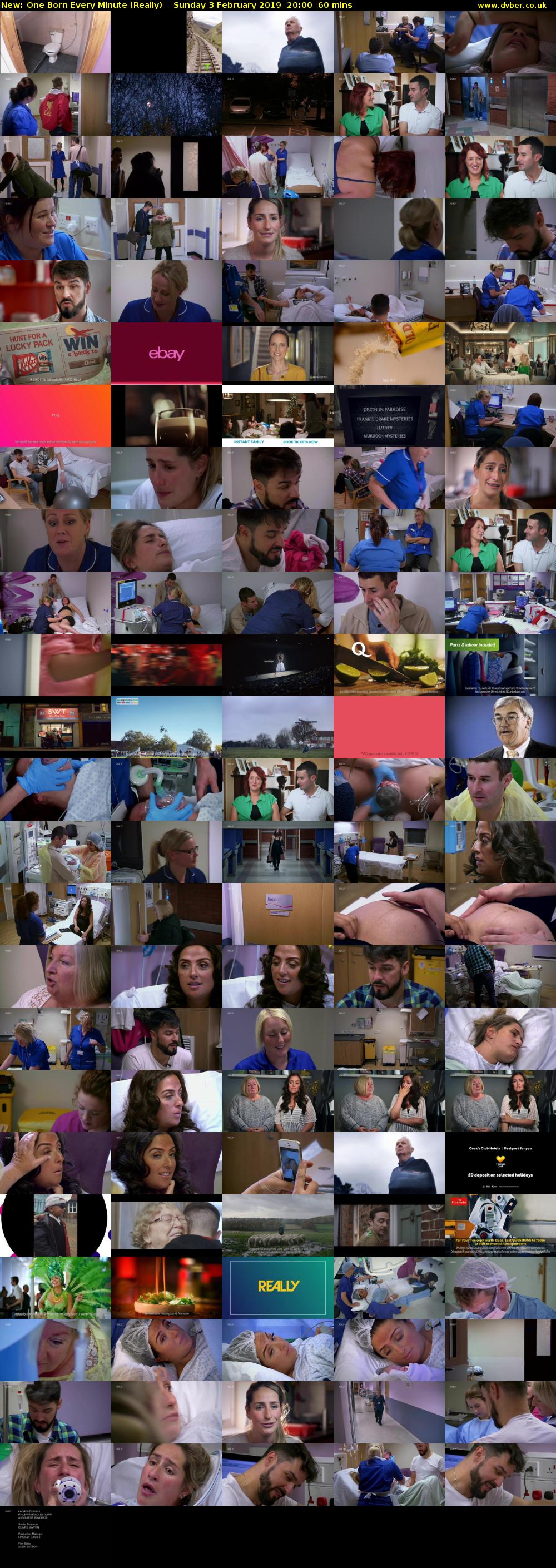 One Born Every Minute (Really) Sunday 3 February 2019 20:00 - 21:00