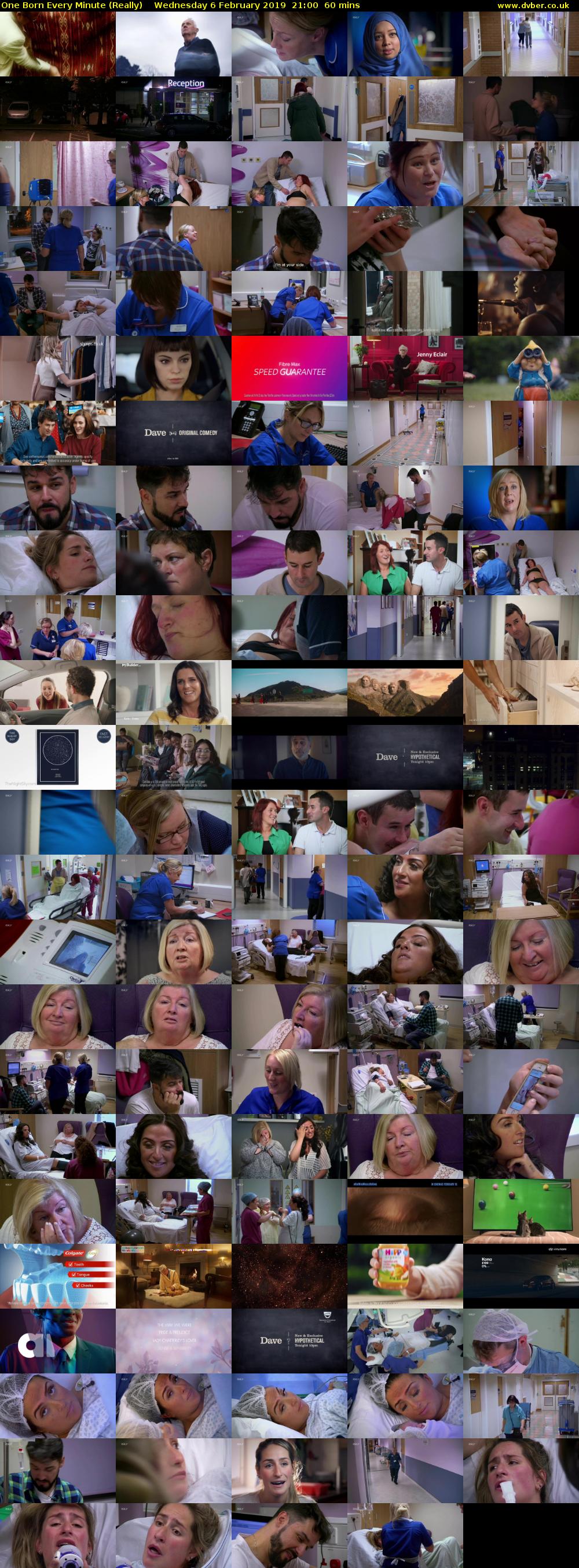 One Born Every Minute (Really) Wednesday 6 February 2019 21:00 - 22:00