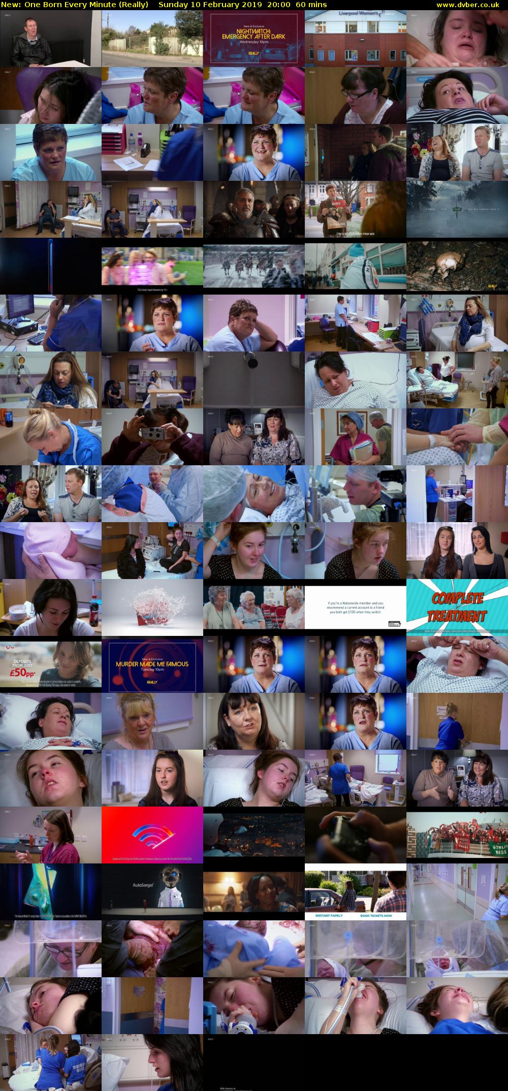 One Born Every Minute (Really) Sunday 10 February 2019 20:00 - 21:00