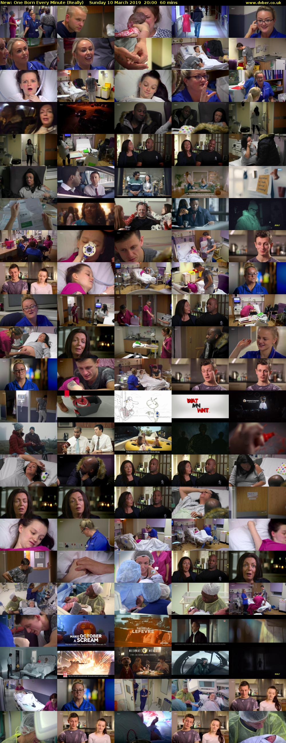One Born Every Minute (Really) Sunday 10 March 2019 20:00 - 21:00