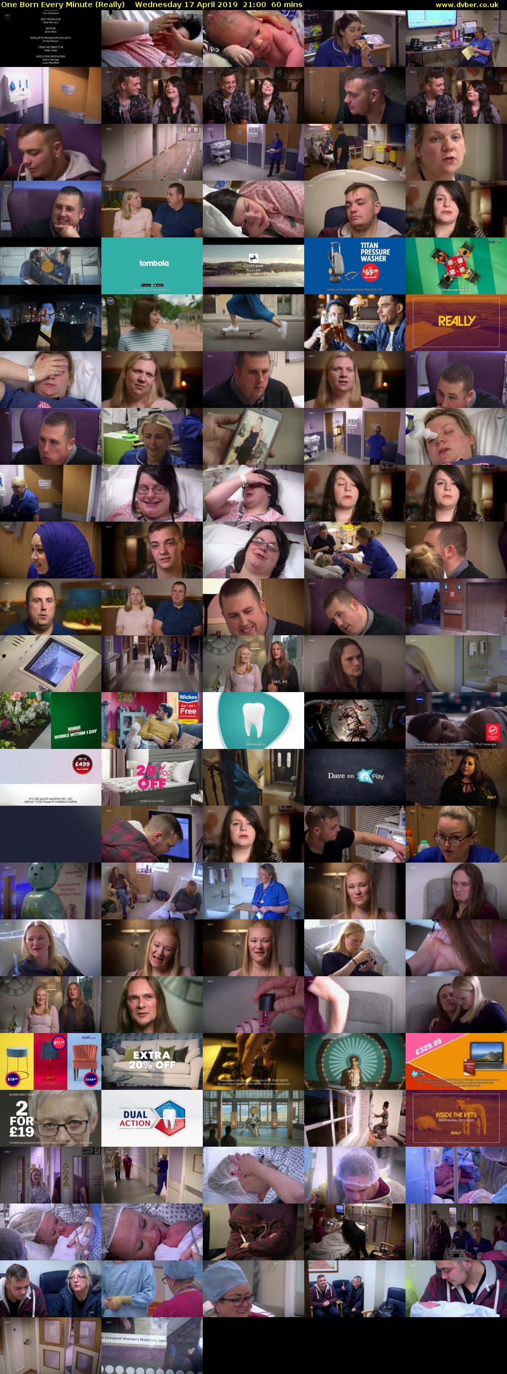 One Born Every Minute (Really) Wednesday 17 April 2019 21:00 - 22:00