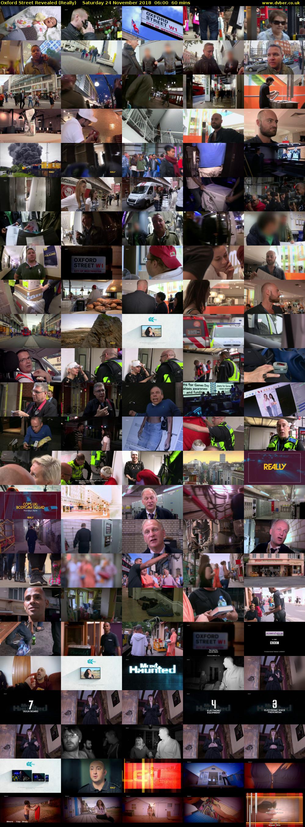 Oxford Street Revealed (Really) Saturday 24 November 2018 06:00 - 07:00