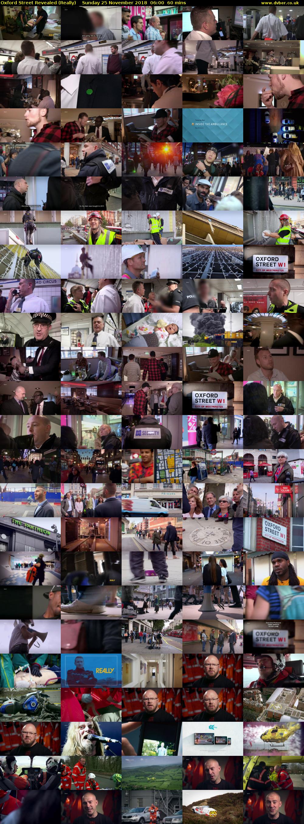 Oxford Street Revealed (Really) Sunday 25 November 2018 06:00 - 07:00