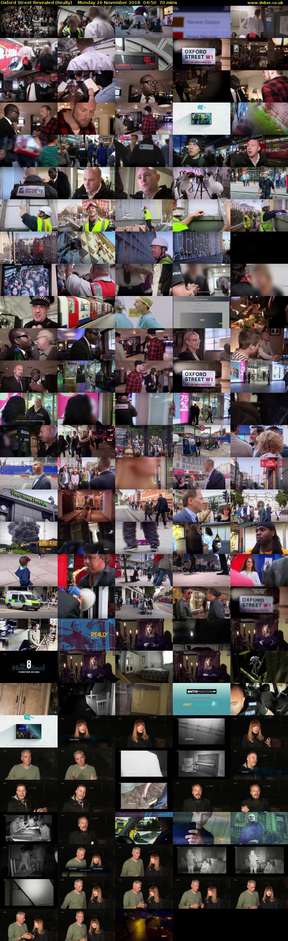 Oxford Street Revealed (Really) Monday 26 November 2018 04:50 - 06:00