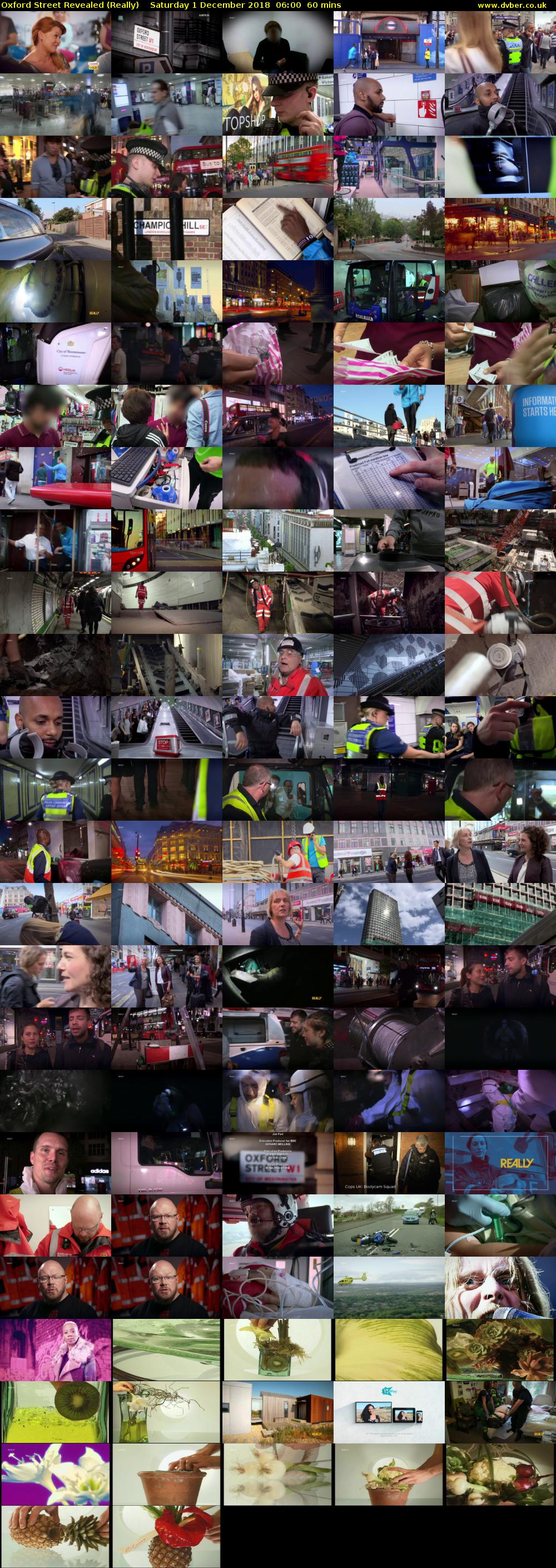 Oxford Street Revealed (Really) Saturday 1 December 2018 06:00 - 07:00