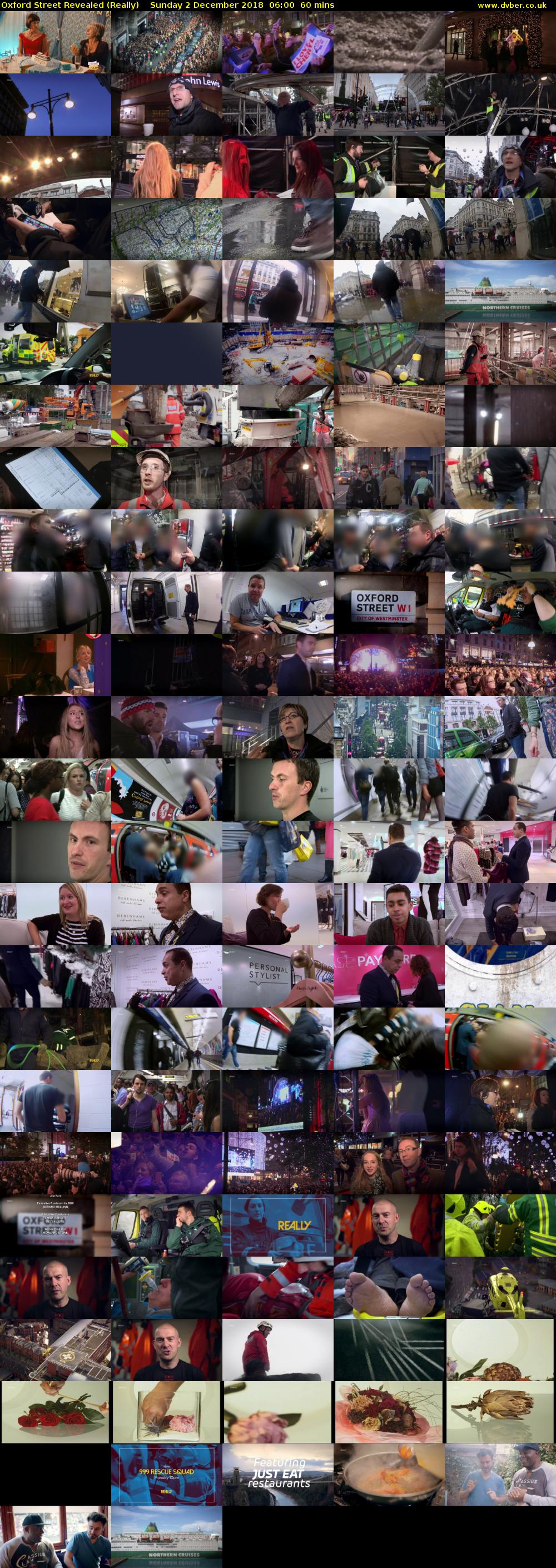 Oxford Street Revealed (Really) Sunday 2 December 2018 06:00 - 07:00