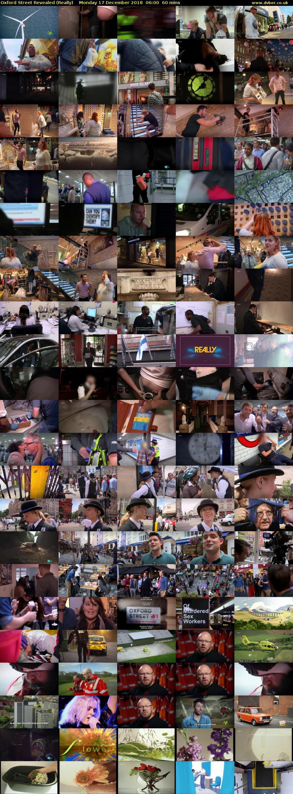 Oxford Street Revealed (Really) Monday 17 December 2018 06:00 - 07:00