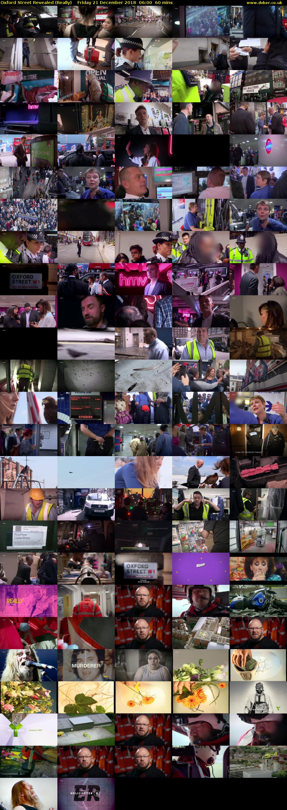 Oxford Street Revealed (Really) Friday 21 December 2018 06:00 - 07:00