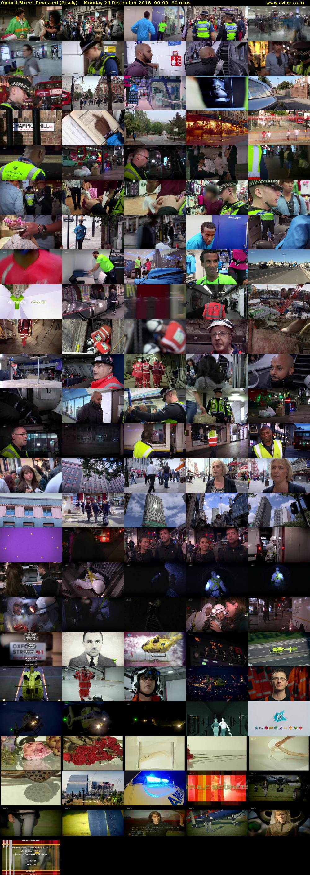 Oxford Street Revealed (Really) Monday 24 December 2018 06:00 - 07:00