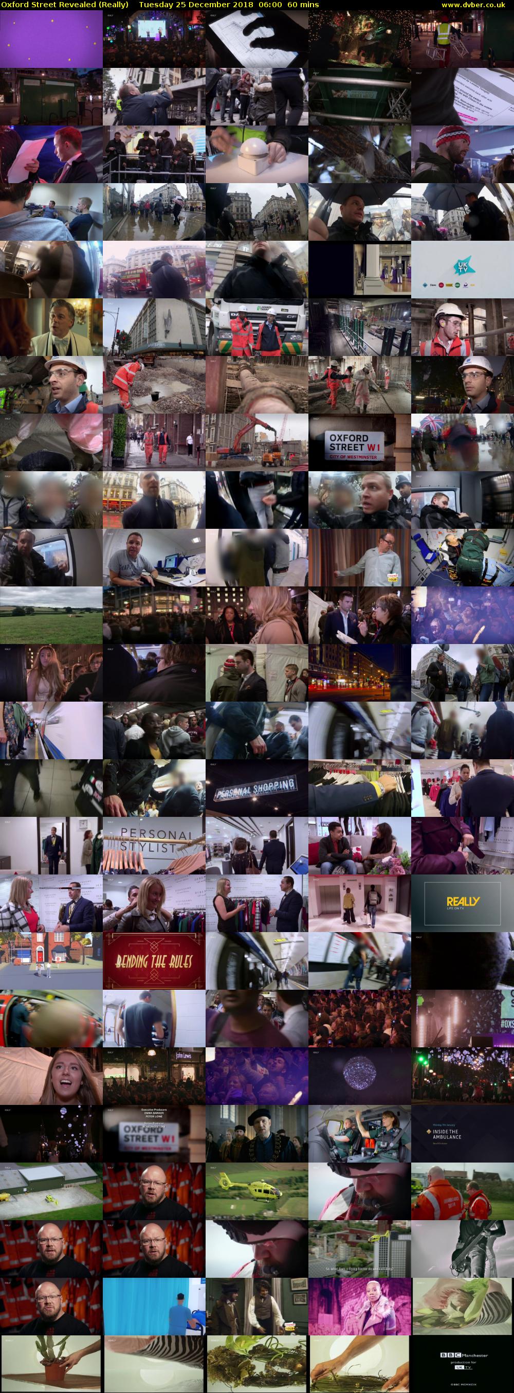 Oxford Street Revealed (Really) Tuesday 25 December 2018 06:00 - 07:00